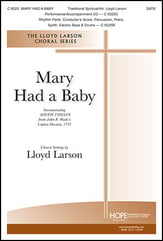 Mary Had a Baby SATB choral sheet music cover